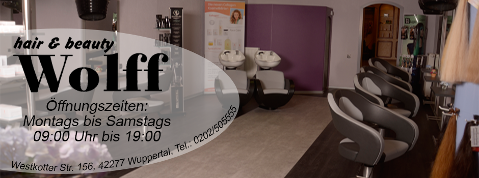 Hair & Beauty Wolff Header